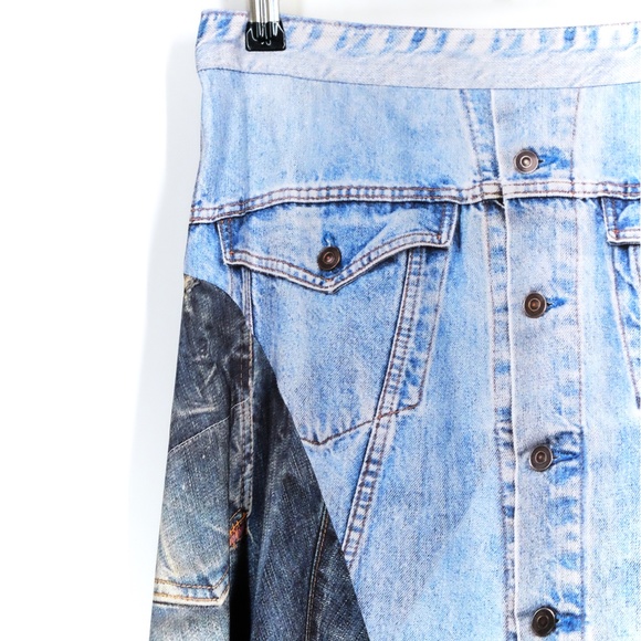 🔥 😈 🔥 100% silk skirt by Colovod - Picture 2 of 7